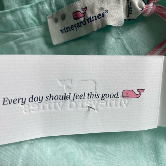 New! Vineyard Vines Linen Pintuck Shift Dress nwt 30935 - Picture 6 of 11